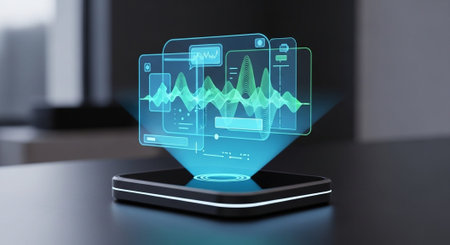 Futuristic Digital Technology Network and Artificial Intelligence Data Communication Background.