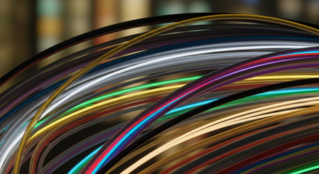 Futuristic Digital Technology Network and Artificial Intelligence Data Communication Background.
