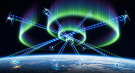 Futuristic Digital Technology Network and Artificial Intelligence Data Communication Background.