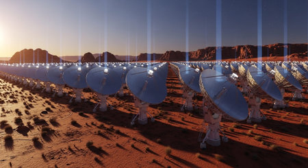 Futuristic Digital Technology Network and Artificial Intelligence Data Communication Background.
