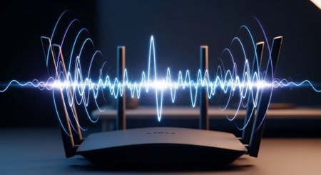 Futuristic Digital Technology Network and Artificial Intelligence Data Communication Background.