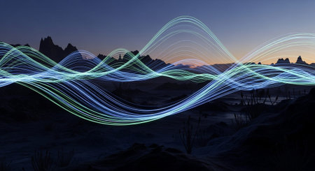 Futuristic Digital Technology Network and Artificial Intelligence Data Communication Background.