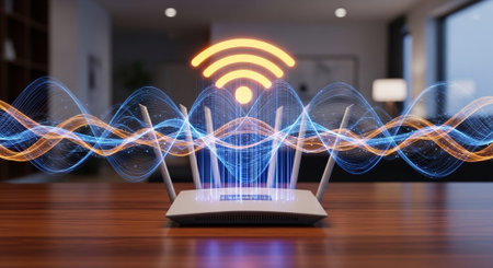Futuristic Digital Technology Network and Artificial Intelligence Data Communication Background.