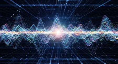 Futuristic Digital Technology Network and Artificial Intelligence Data Communication Background.