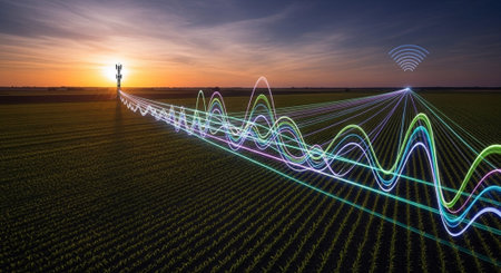 Futuristic Digital Technology Network and Artificial Intelligence Data Communication Background.