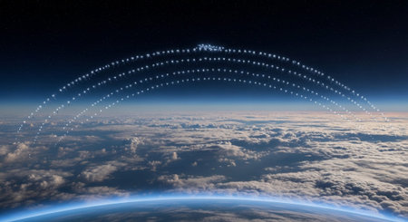 Futuristic Digital Technology Network and Artificial Intelligence Data Communication Background.