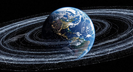 Futuristic Digital Technology Network and Artificial Intelligence Data Communication Background.の写真素材