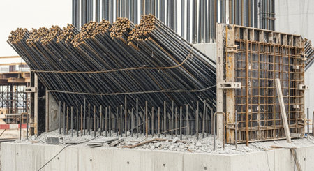 Modern Construction and Infrastructure Development Concept.