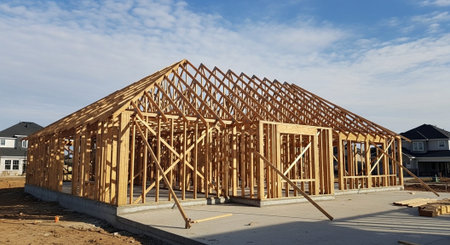 Modern Construction and Infrastructure Development Concept.