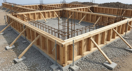 Modern Construction and Infrastructure Development Concept.