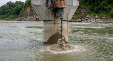 Modern Construction and Infrastructure Development Concept.