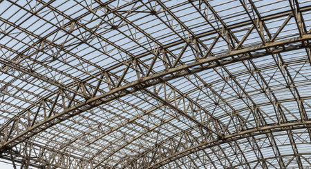 Modern Construction and Infrastructure Development Concept.の写真素材