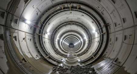 Modern Construction and Infrastructure Development Concept.