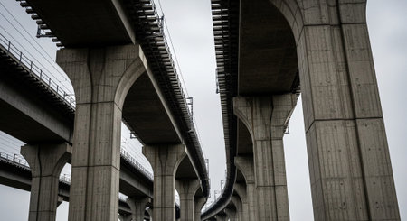 Modern Construction and Infrastructure Development Concept.