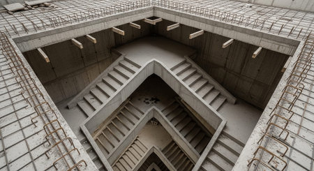 Modern Construction and Infrastructure Development Concept.