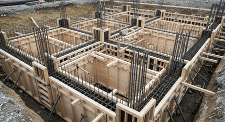 Modern Construction and Infrastructure Development Concept.