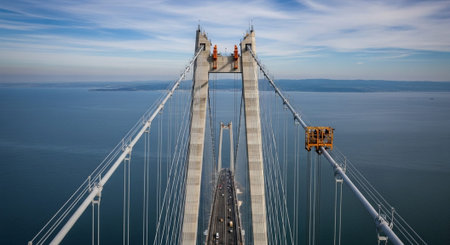 Modern Construction and Infrastructure Development Concept.