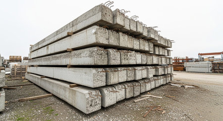 Modern Construction and Infrastructure Development Concept.の写真素材