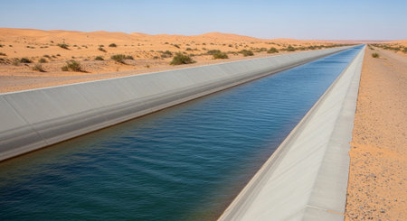 Modern Construction and Infrastructure Development Concept.の写真素材