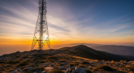 Modern Construction and Infrastructure Development Concept.の写真素材