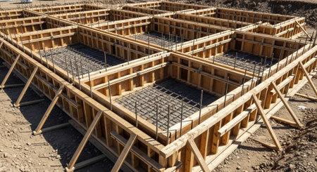 Modern Construction and Infrastructure Development Concept.