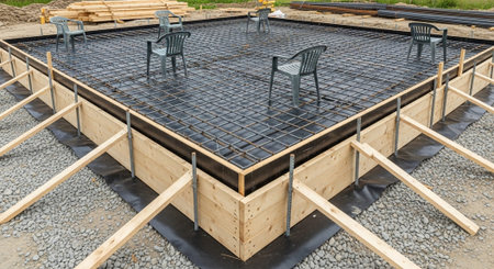 Modern Construction and Infrastructure Development Concept.