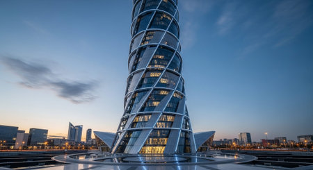 Modern Construction and Infrastructure Development Concept.