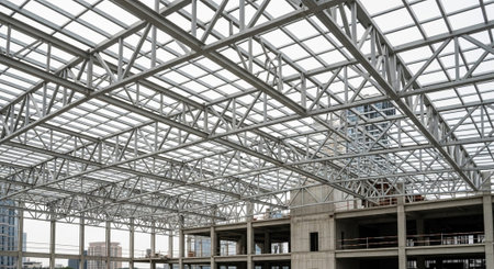 Modern Construction and Infrastructure Development Concept.