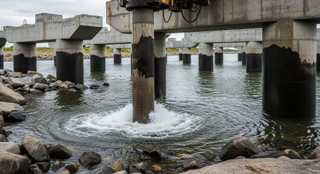 Modern Construction and Infrastructure Development Concept.