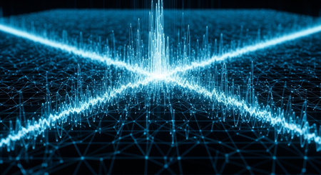 Abstract Concept and Technology Background Collection.
