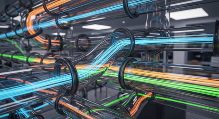 Abstract Concept and Technology Background Collection.の写真素材