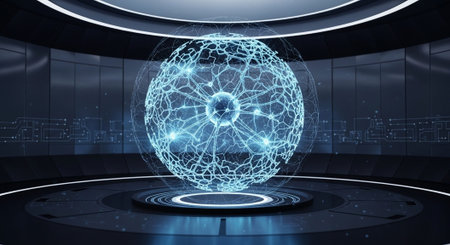 Abstract Concept and Technology Background Collection.の写真素材