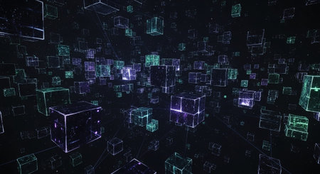 Abstract Concept and Technology Background Collection.の写真素材