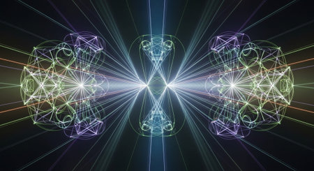 Abstract Concept and Technology Background Collection.