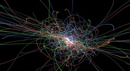 Abstract Concept and Technology Background Collection.