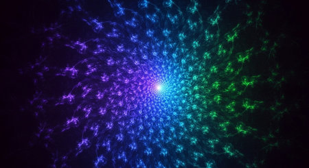 Abstract Concept and Technology Background Collection.