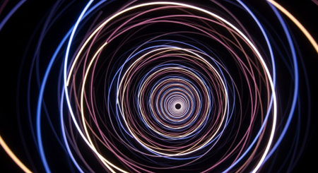 Abstract Concept and Technology Background Collection.