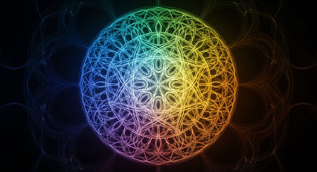 Abstract Concept and Technology Background Collection.