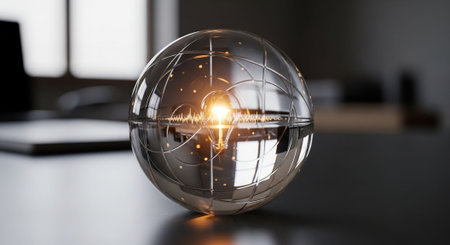 Abstract Concept and Technology Background Collection.
