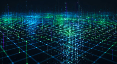 Abstract Concept and Technology Background Collection.