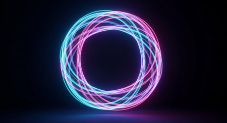 Abstract Concept and Technology Background Collection.