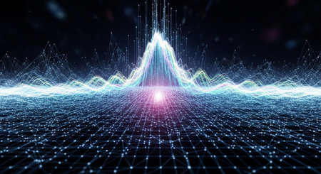 Abstract Concept and Technology Background Collection.