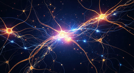 Abstract Concept and Technology Background Collection.