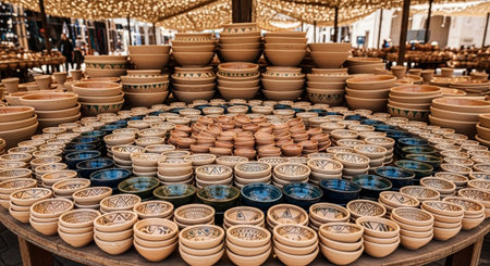 Global Cultural Heritage Landmarks and Traditional Festive Decorations.の写真素材