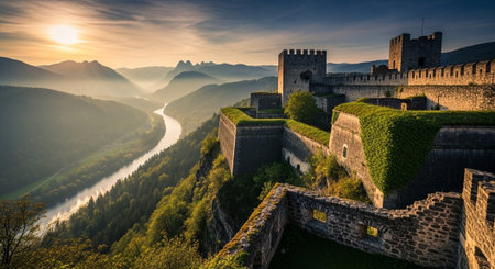 Global Cultural Heritage Landmarks and Traditional Festive Decorations.の写真素材