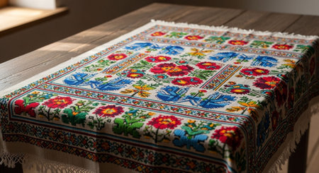 Global Cultural Heritage Landmarks and Traditional Festive Decorations.の写真素材