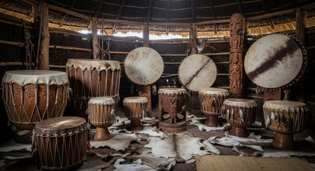 Global Cultural Heritage Landmarks and Traditional Festive Decorations.の写真素材