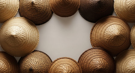 Global Cultural Heritage Landmarks and Traditional Festive Decorations.の写真素材