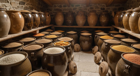 Global Cultural Heritage Landmarks and Traditional Festive Decorations.の写真素材