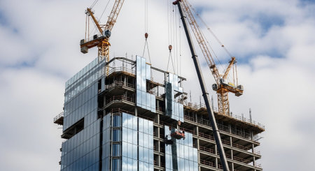 Global Cultural Heritage Landmarks and Traditional Festive Decorations.の写真素材